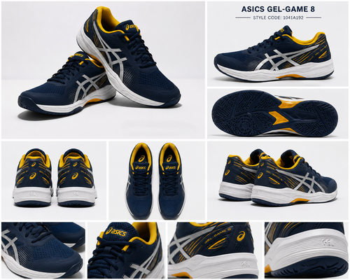 ASICS Gel-Game 8 Navy / Yellow – US 9 | EU 42.5